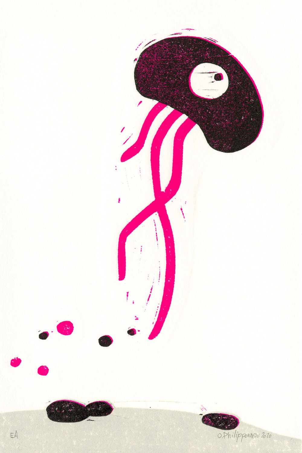 gravure Coups d’oeil Olivier Philipponneau
