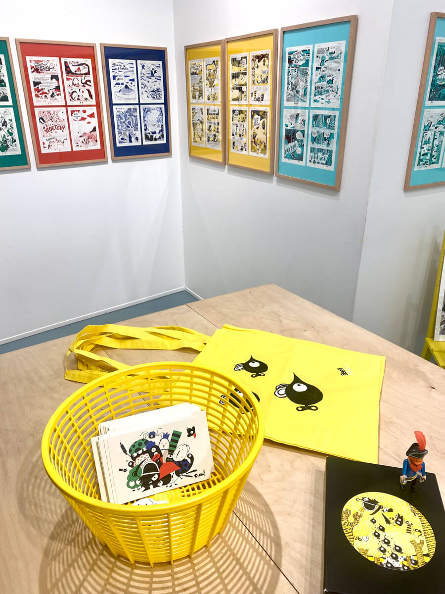 exposition Forbans à la librairie Jaune Citron