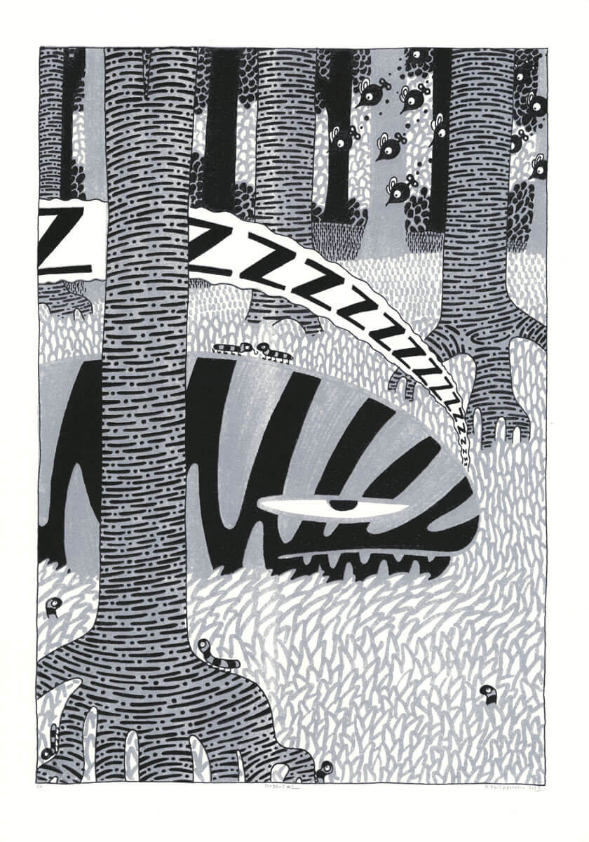 risographie Forbans Olivier Philipponneau