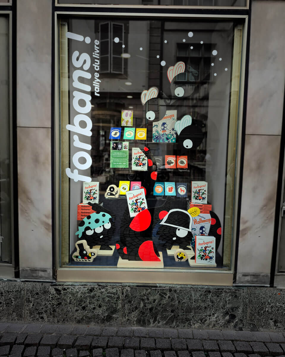 vitrine Forbans de Renaud Farace et Olivier Philipponneau